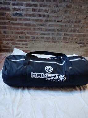 Maverik XL Monster Lacrosse Black Duffel Bag -  Lacrosse Gear